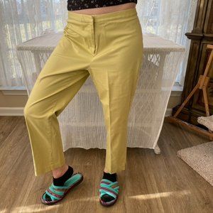 Ladies Pants Sz 4, Mustard Yellow By Ann Taylor